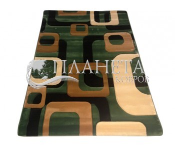 Синтетический ковер Elegant Luxe 0293 green - высокое качество по лучшей цене в Украине